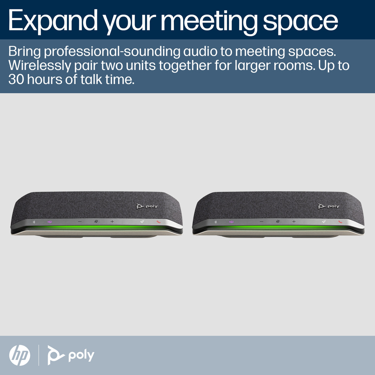HP Sync 40 Microsoft Teams Certified Speakerphone, image 6