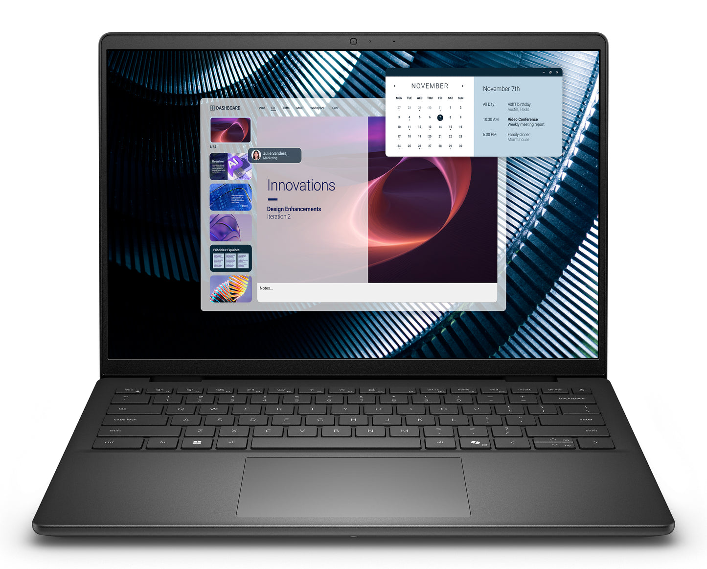 DELL Pro 14 Essential PV14250 Intel Core 5 120U Laptop 35.6 cm (14") Full HD+ 16 GB DDR5-SDRAM 512 GB SSD Wi-Fi 6 (802.11ax) Windows 11 Pro UK English Black