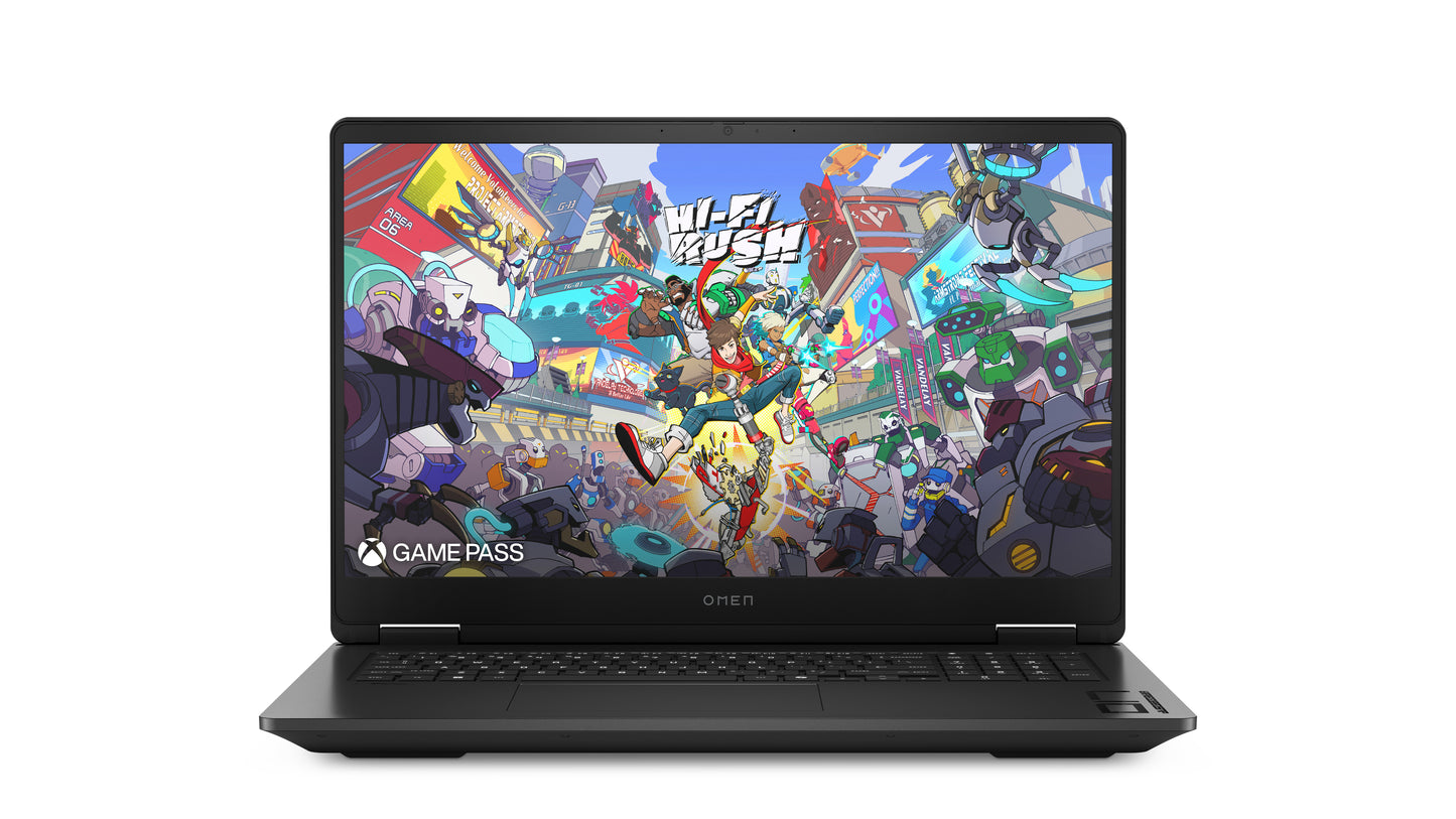 HP OMEN Gaming 17-db1000na Copilot+ PC AMD Ryzen AI 7 350 Laptop 43.9 cm (17.3") Full HD 16 GB DDR5-SDRAM 1 TB SSD NVIDIA GeForce RTX 5060 Wi-Fi 6 (802.11ax) Windows 11 Home Black