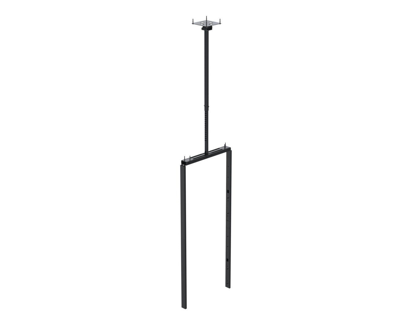 Ergonomic Solutions SpacePole Digital Signage Telescopic SPDS43001 double sided display