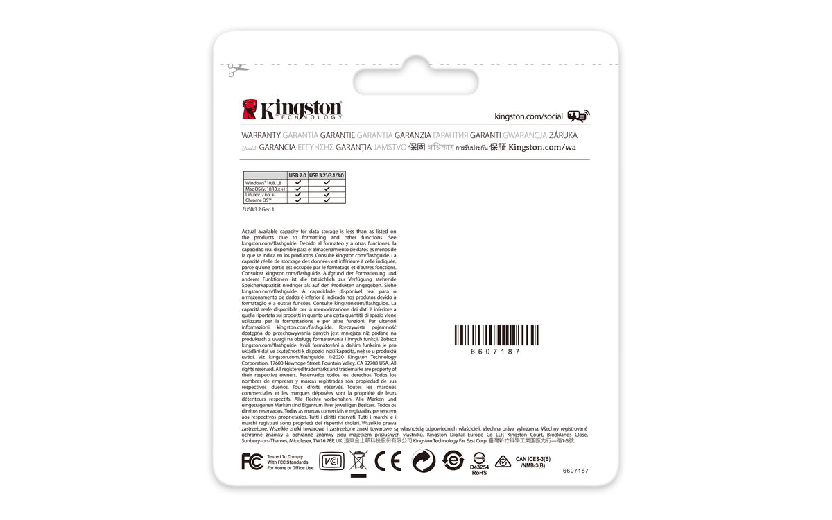 Kingston DataTraveler 128GB Kyson USB Flash Drive, image 5