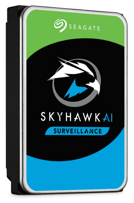Seagate 3.5", 8TB, SATA3, SkyHawk AI Surveillance Hard Drive, 7200RPM, 256MB Cache, 24/7, OEM
