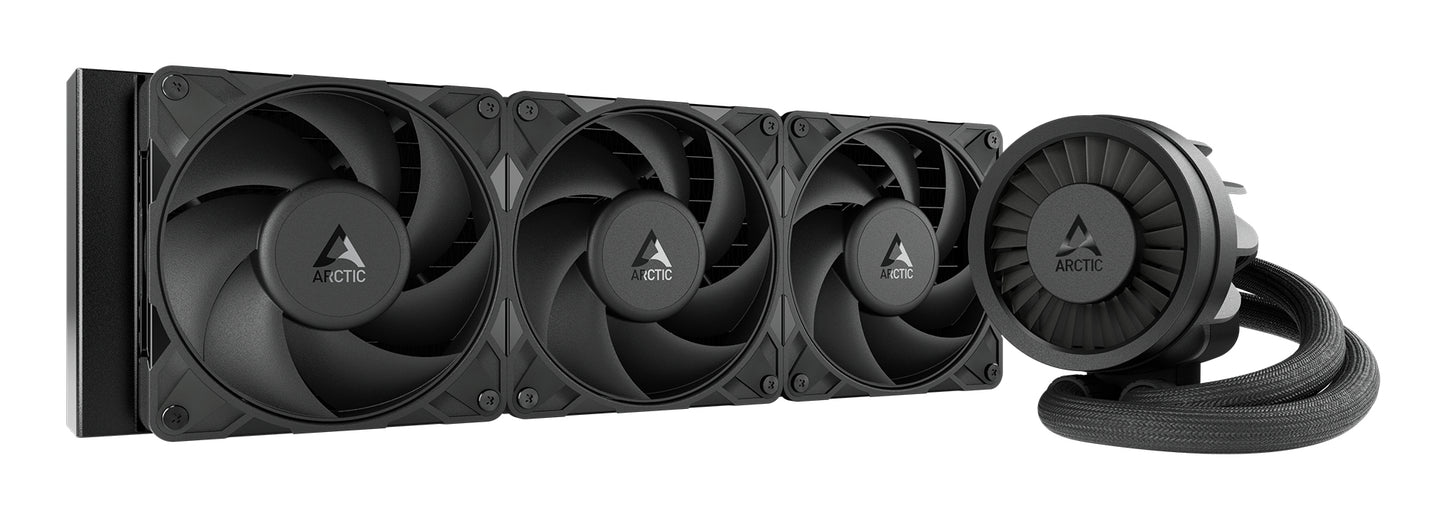 ARCTIC Liquid Freezer III Pro 360mm Liquid CPU Cooler, P12 Pro PWM Fans & PWM Controlled Pump, Black