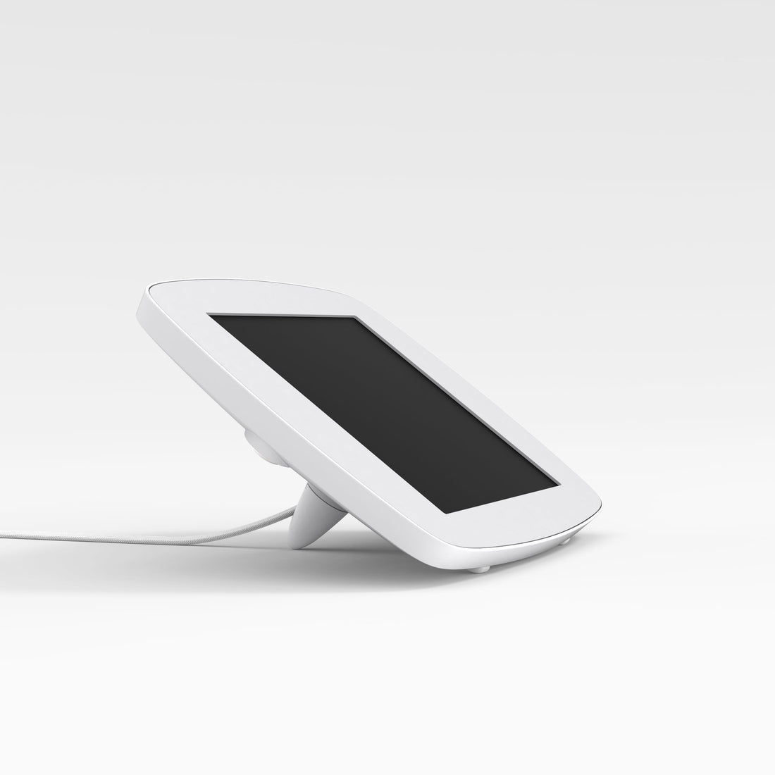 Bouncepad Lounge with Reinforced USB Cable | Samsung Galaxy Tab A8 10.5 (2021) | White | Exposed Front Camera and Home Button