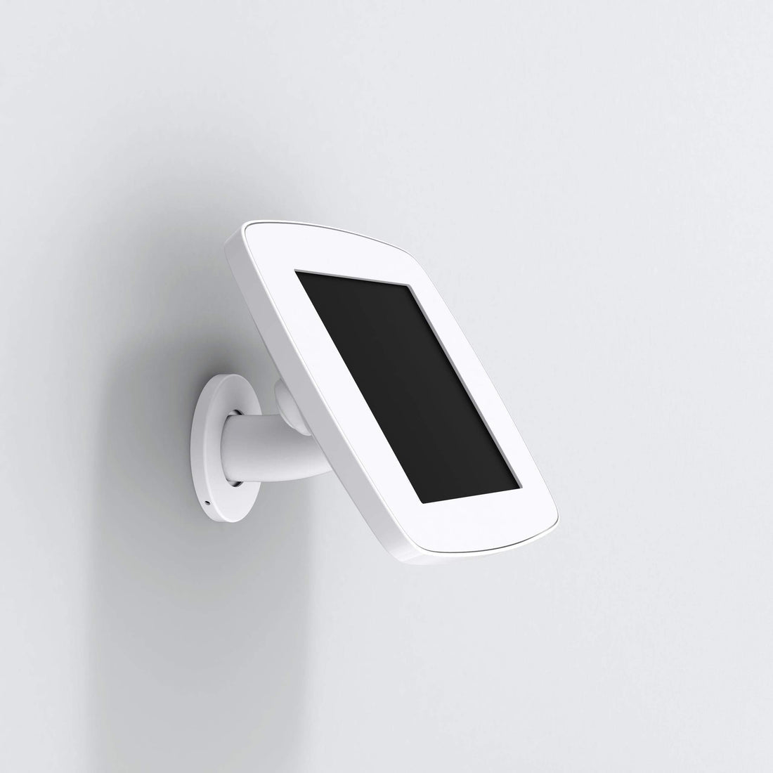 Bouncepad Wallmount | Apple iPad Mini 6th Gen | White | Exposed Front Camera and Home Button