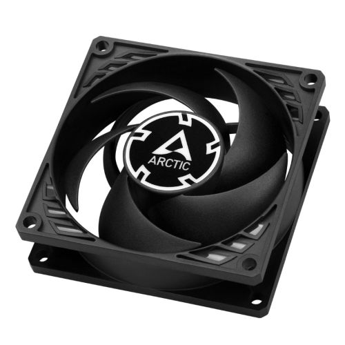ARCTIC P8 8cm PWM PST CO Case Fan for Continuous Operation, Pressure-Optimised, Dual Ball Bearing, 200-3000 RPM, Black