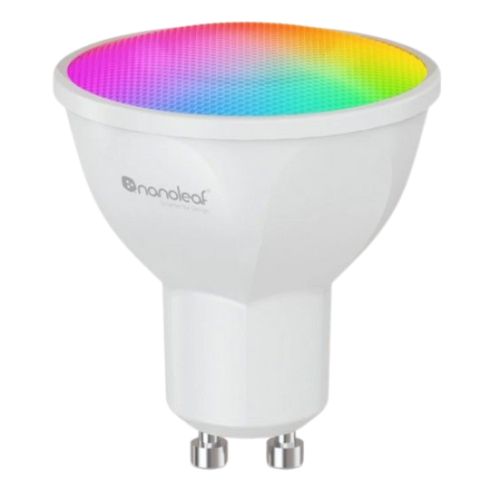 Nanoleaf Matter Wi-Fi GU10 Smart Bulb (Single), 16+ Million Colours, Colour-Changing Scenes, Tunable Whites, Customised Schedules