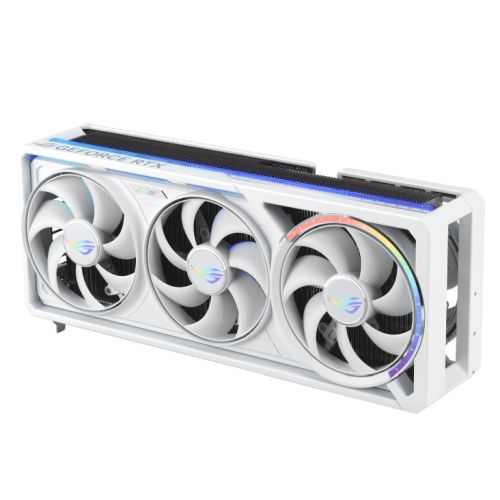 Asus ROG ASTRAL RTX5080 White OC, PCIe5, 16GB DDR7, Quad Fan, 2 HDMI, 3 DP, 2790MHz Clock, RGB Lighting, Overclocked