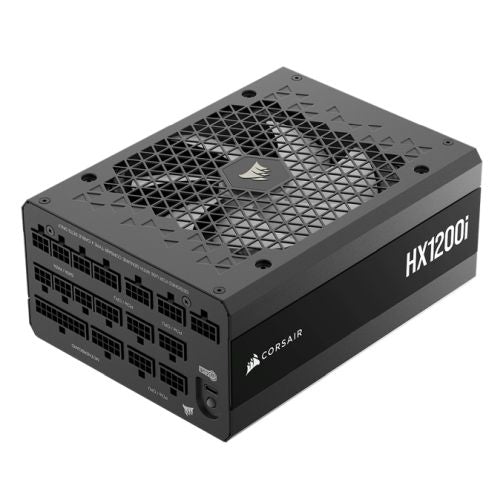 Corsair 1200W HX1200i V3 PSU, Fluid Dynamic Fan, Fully Modular, Ultra-Low Noise, 80+ Platinum, ATX 3.1, PCIe 5.1
