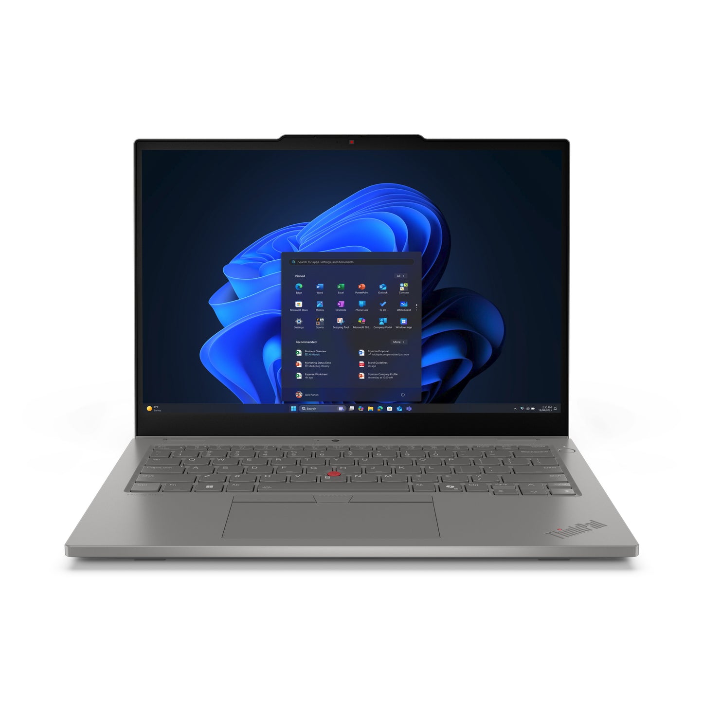 Lenovo ThinkPad L13 2-in-1 Gen 6 (Intel) Intel Core Ultra 7 255U Hybrid (2-in-1) 33.8 cm (13.3") Touchscreen WUXGA 16 GB LPDDR5x-SDRAM 512 GB SSD Wi-Fi 6E (802.11ax) Windows 11 Pro English Grey