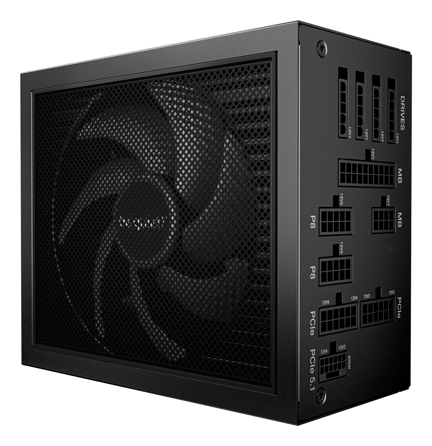 Be Quiet! 1000W Dark Power 14 PSU, Fully Modular, 80+/Cybenetics Titanium, Active/Semi-Passive Cooling, LLC Full-Bridge, ATX 3.1, PCIe 5.1