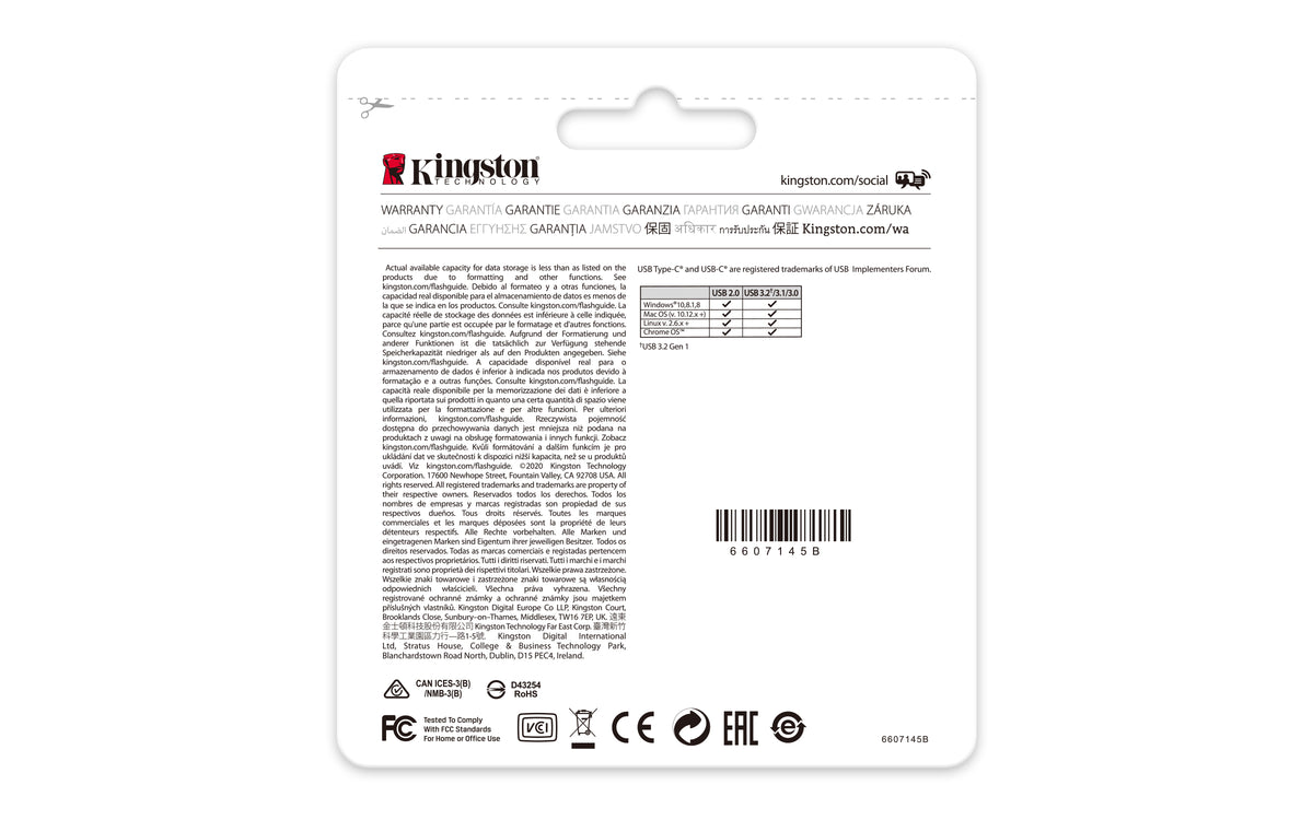 Kingston DataTraveler 128GB USB-C 3.2 Gen 1 70, image 6
