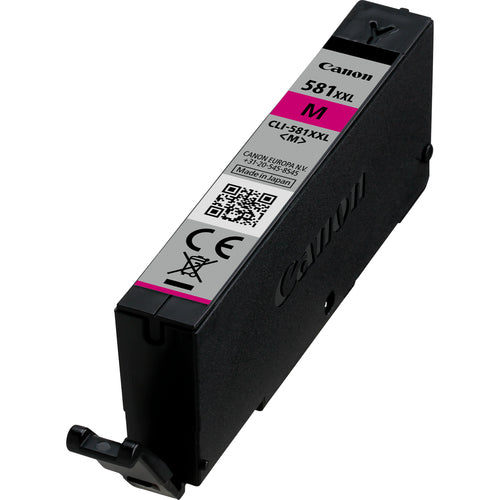 Canon 581XXL Genuine Magenta High-Yield Ink Cartridge, 367 Pages