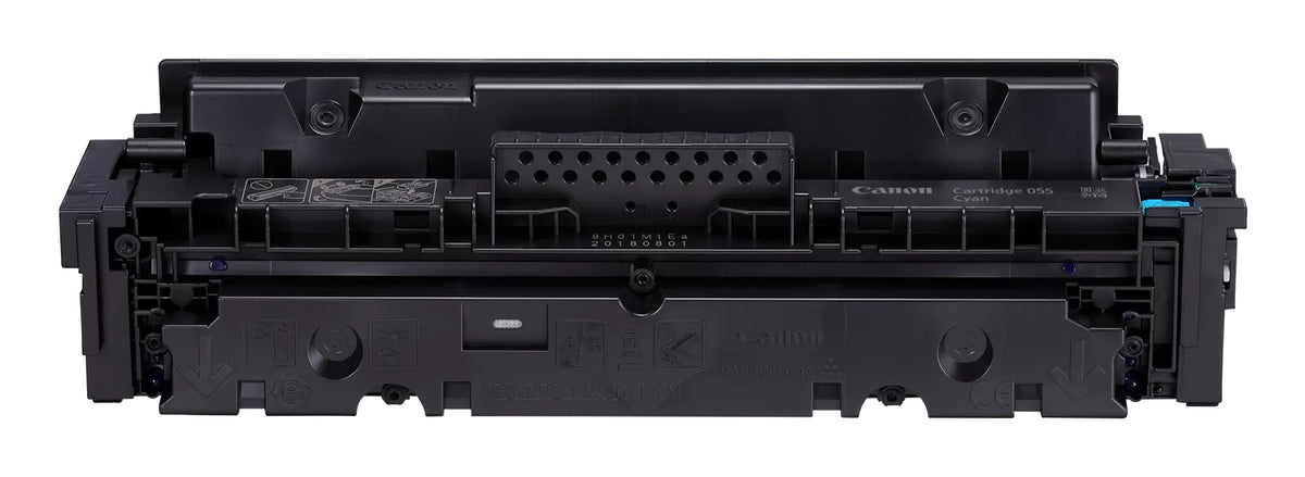 Canon 055 Genuine Cyan Toner Cartridge, 2,100 Pages, image 3