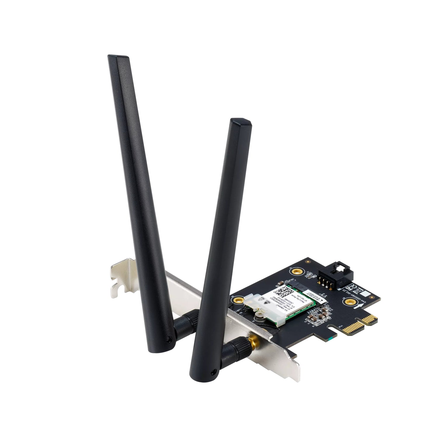 Asus (PCE-AXE5400) AXE5400 Wi-Fi 6E Tri-Band PCI Express Adapter, Bluetooth 5.2, OFDMA & MU-MIMO