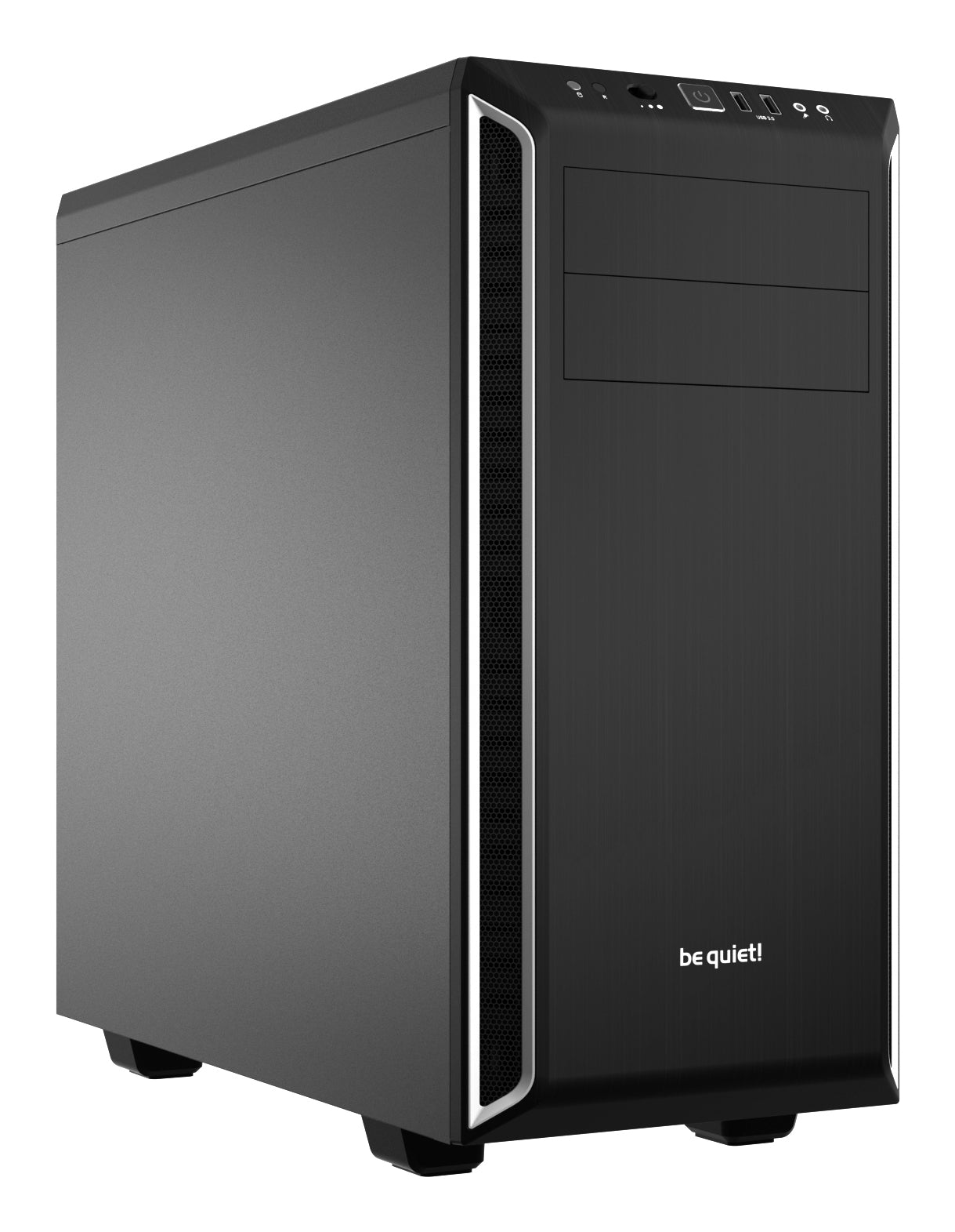 Be Quiet! Pure Base 600 Gaming Case, ATX, 2 x Pure Wings 2 Fans, Silver Trim
