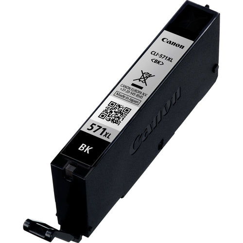 Canon 571XL Genuine Black High-Yield Ink Cartridge, 810 Pages