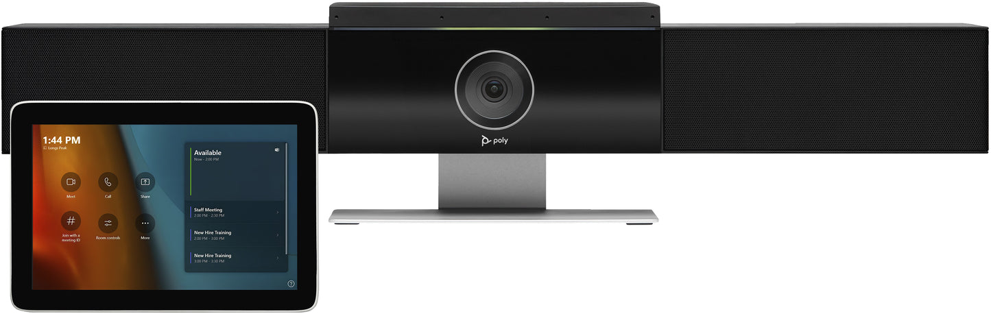HP Poly Studio Medium Room Kit for MS Teams: Studio USB Video Bar with GC8 (ABU)