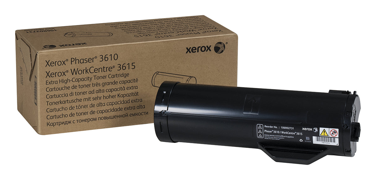 Xerox 25300 Genuine Black High-Yield Toner Cartridge, 25,300 Pages