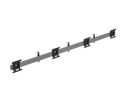 Ergonomic Solutions SpacePole Digital Signage Menu board mount, with tilt, for 4 screens (landscape) up to 43" (VESA 100 and 200)