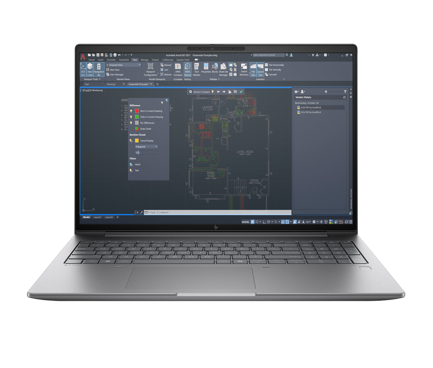 HP ZBook Power G11 A AMD Ryzen™ 7 8845HS Mobile workstation 40.6 cm (16") WQXGA 32 GB DDR5-SDRAM 1 TB SSD NVIDIA RTX 2000 Ada Wi-Fi 6E (802.11ax) Windows 11 Pro AI PC Grey