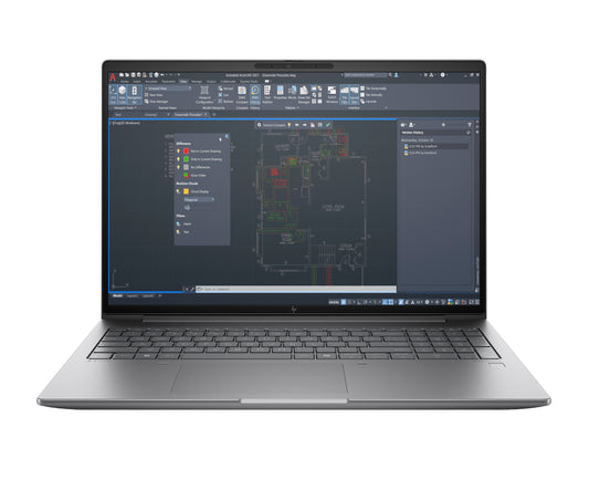 HP ZBook Power G11 A AMD Ryzen™ 9 8945HS Mobile workstation 40.6 cm (16") WQXGA 64 GB DDR5-SDRAM 1 TB SSD Wi-Fi 6E (802.11ax) Windows 11 Pro AI PC Grey