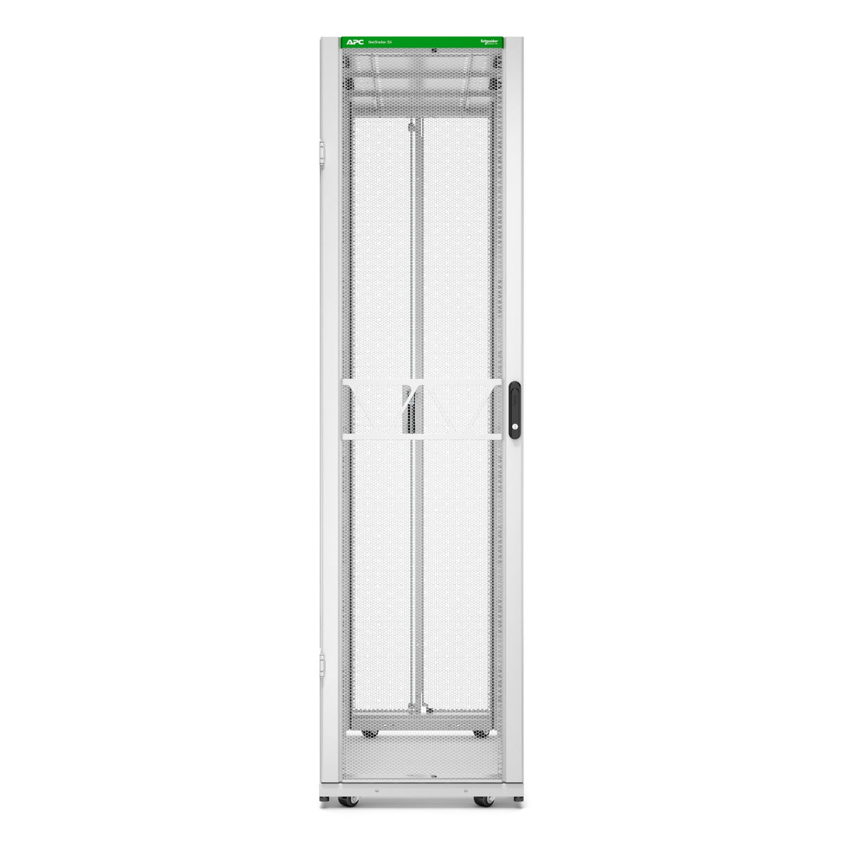 APC NetShelter SX Server Rack Gen 2, 48U, 2258H x 600W x 1200D mm, with Sides, White, image 5