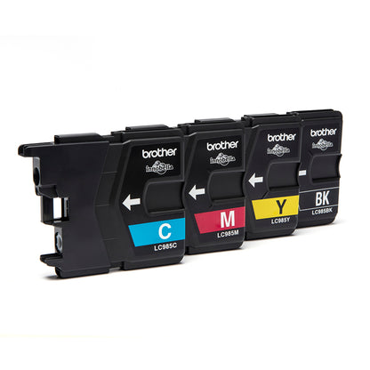Brother LC-985 Genuine 4-Colour Ink Multipack, 300 Pages, image 5