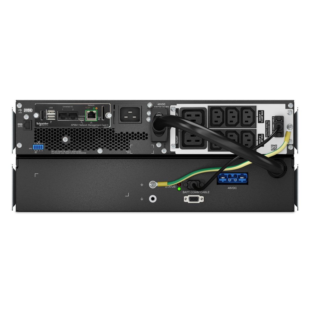 APC Smart-UPS SRTL2200RM4UXLI-NC 2200VA/1980W Online UPS, 8 Outlets, Rackmount, image 2
