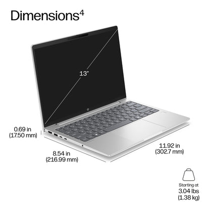 HP E34TKET 13.3" Laptop – 16GB, 512GB SSD, image 4