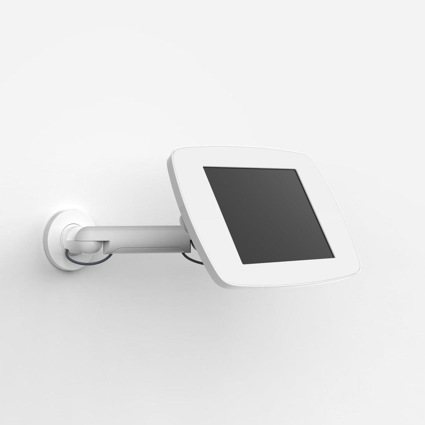 Bouncepad Original Reach | Exposed Front Camera and Home Button | White | Samsung Galaxy Tab A9 and A11 8.7 Inch (2023 - 2025)