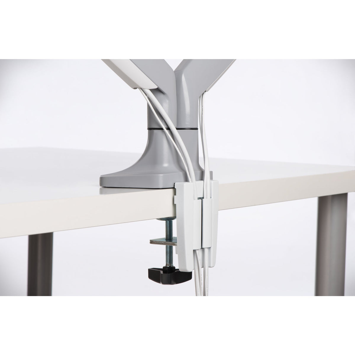 Kensington SmartFit One-Touch Height-Adjustable Single Monitor Arm, Grey, image 4