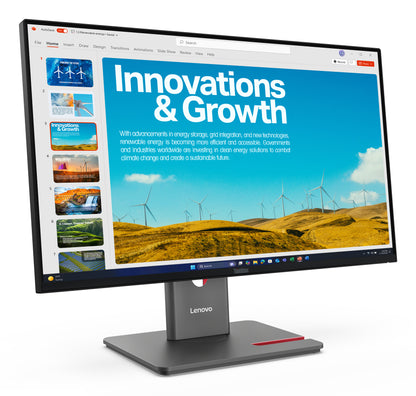 Lenovo ThinkVision P24QD-40 Monitor 23.8" QHD IPS Monitor, 120Hz, USB-C, image 3