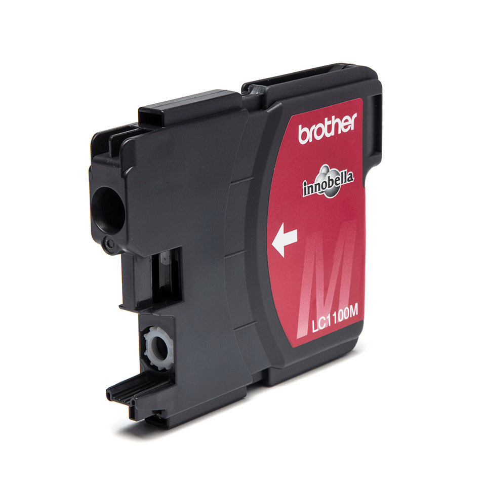 Brother LC-1100M Genuine Magenta Ink Cartridge, 325 Pages, image 3