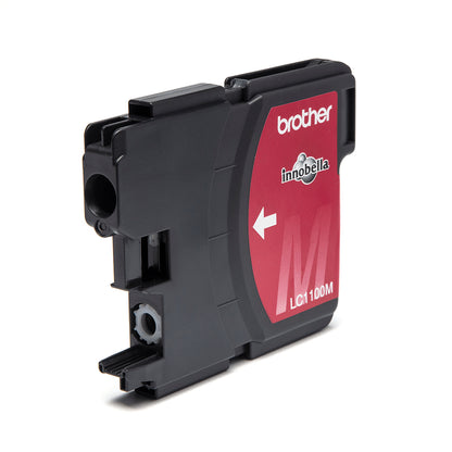 Brother LC-1100M Genuine Magenta Ink Cartridge, 325 Pages, image 3