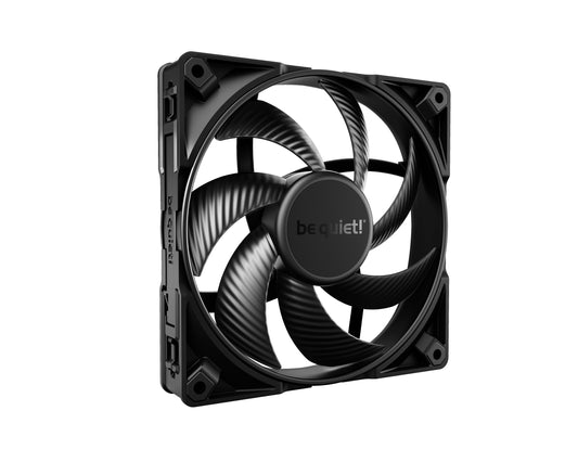 Be Quiet! (BL099) Silent Wings Pro 4 140mm PWM Case Fan, Black, Up to 2400 RPM, 3x Speed Switch, Fluid Dynamic Bearing