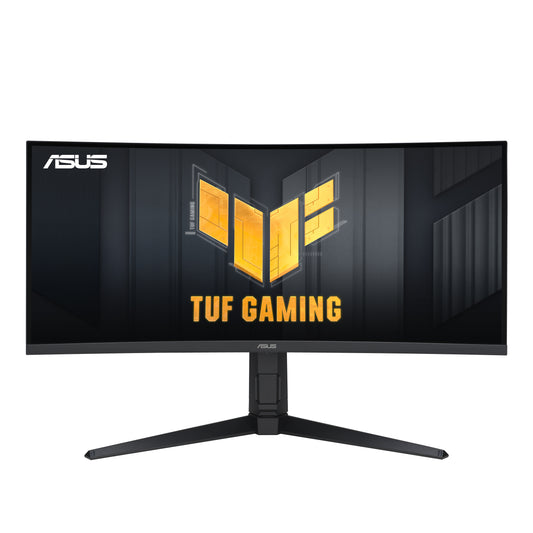 Asus TUF Gaming 34" WQHD Ultra-wide Curved Gaming Monitor (VG34VQL3A), 3440 x 1440, 1ms, 180Hz, 125% sRGB, DisplayHDR 400, VESA