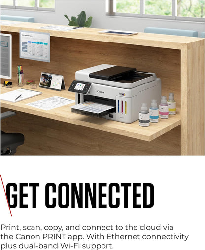 Canon MAXIFY GX6150 A4 Colour Inkjet Multifunction Printer, Duplex, Wi-Fi, image 6