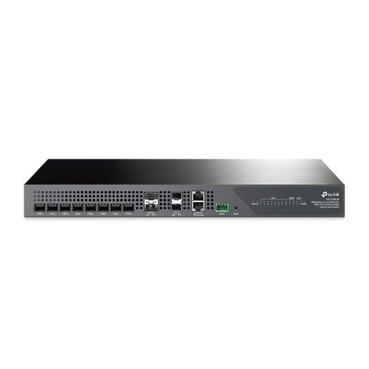TP-LINK Aginet (DS-P7500-08) DeltaStream 8-port Pizza-box XGS-PON & GPON Combo Optical Line Terminal, 8 PON Ports, Dual PSUs, Centralized Management