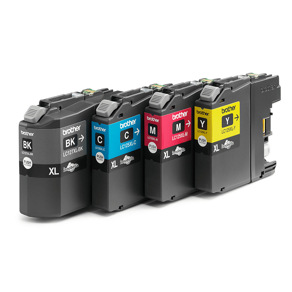 Brother LC-127XL Genuine 4-Colour High-Yield Ink Multipack, 1,200 Pages, image 3