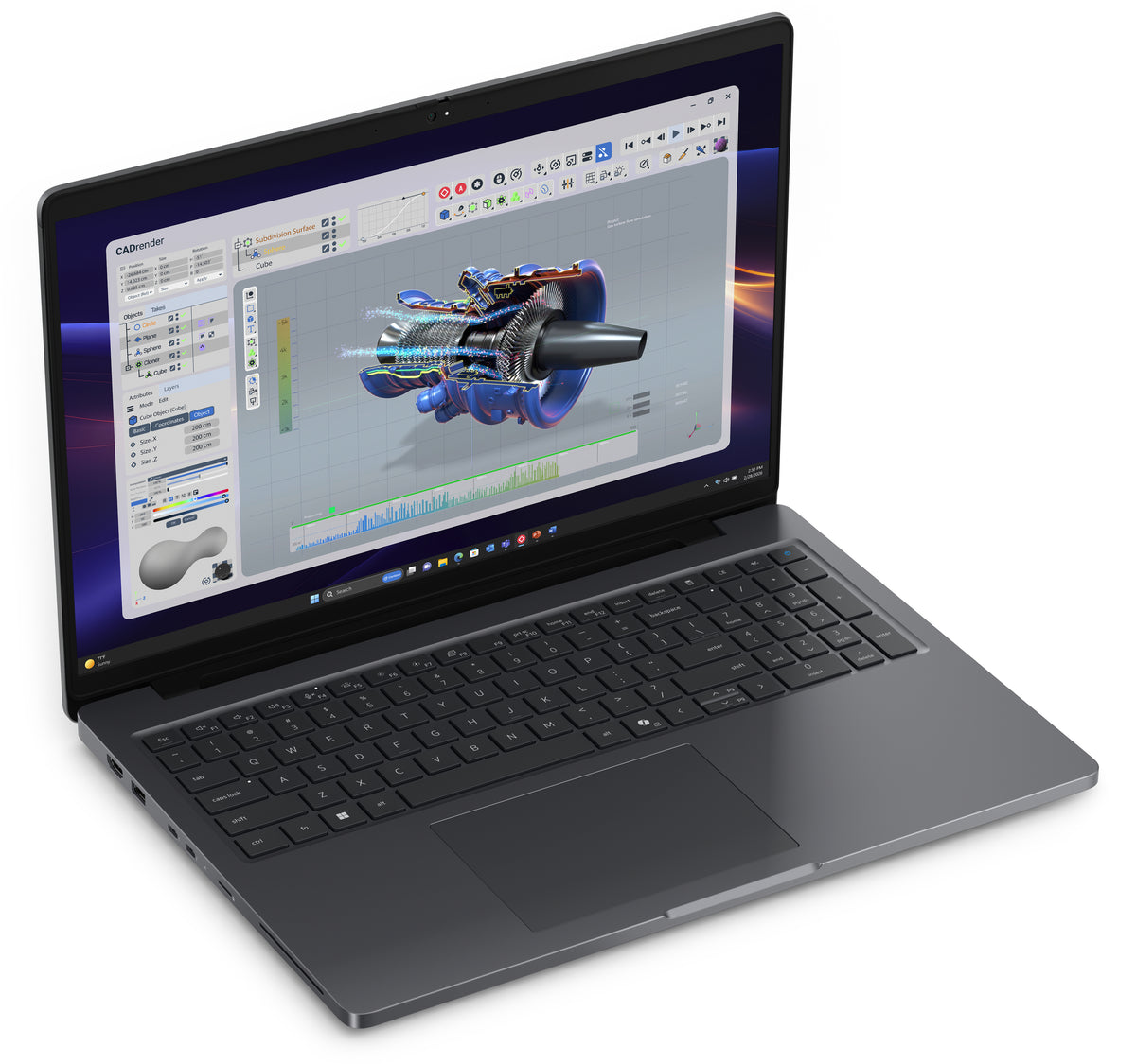 Dell Pro Precision 5 16 PW516261 16" Mobile Workstation – Core Ultra 9 386H, 64GB, 1TB SSD, image 2