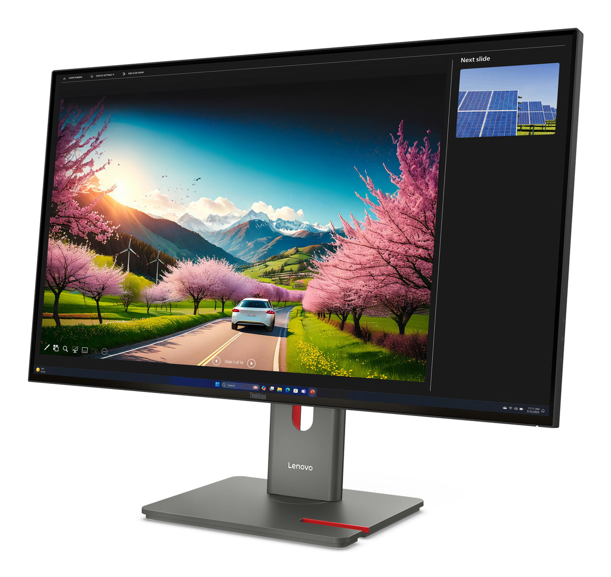 Lenovo ThinkVision P32UD-40 Monitor 31.5" 4K UHD IPS Monitor, 120Hz, 64A8XAT2UK, image 3