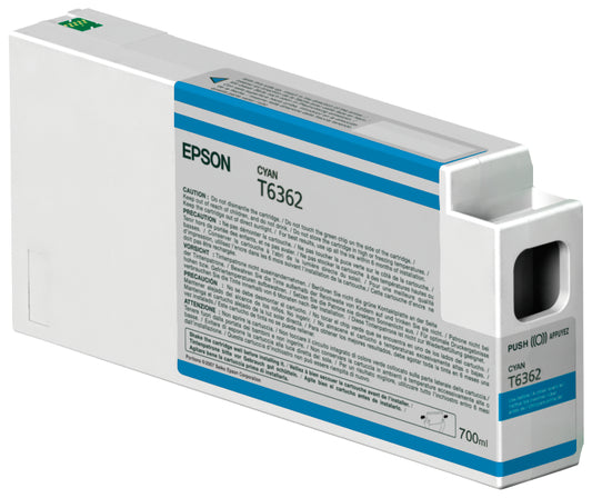Epson Singlepack Cyan T636200 UltraChrome HDR 700 ml
