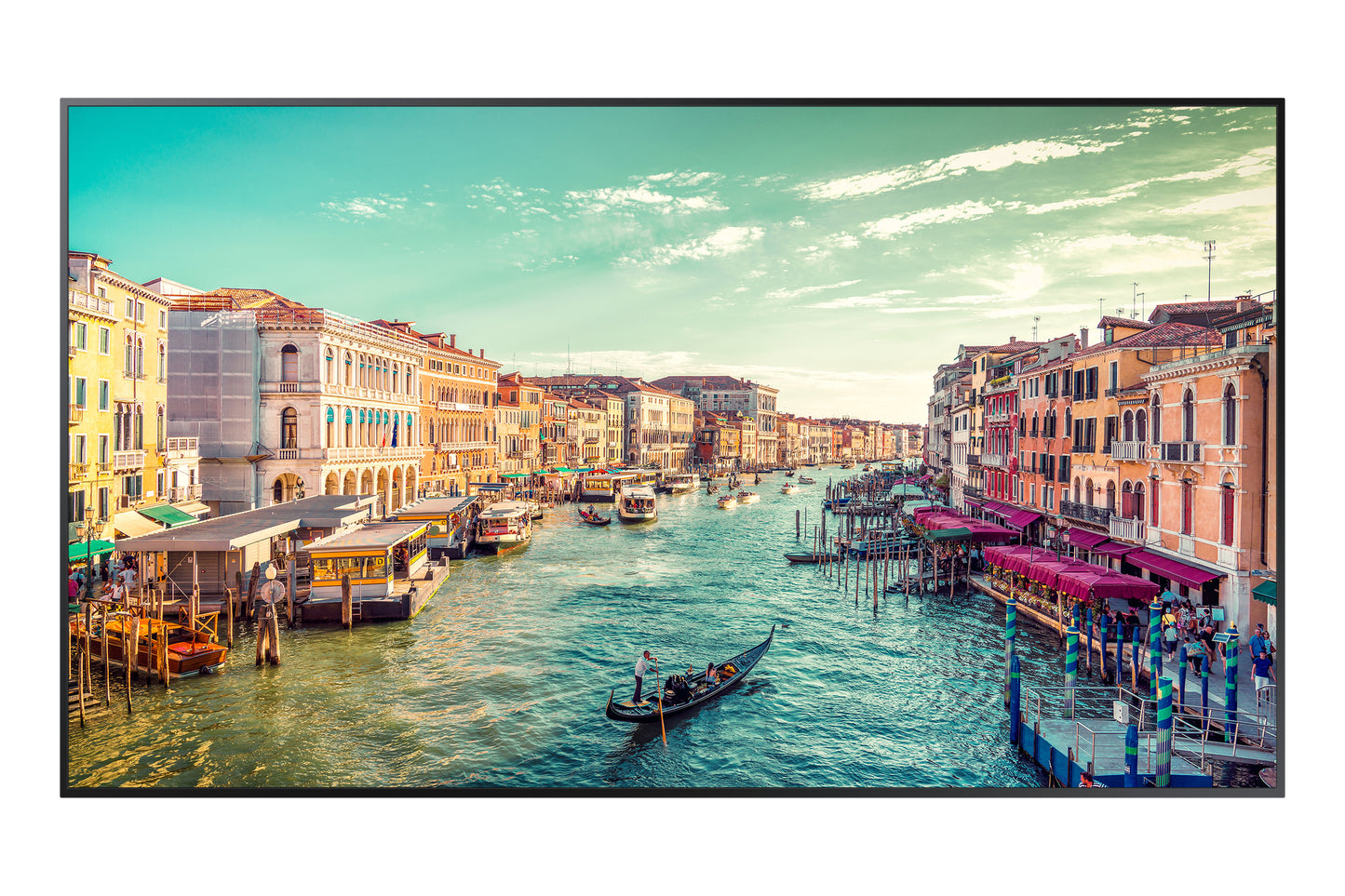 Samsung QM85R-BD Digital signage flat panel 2.16 m (85") LCD Wi-Fi 500 cd/m² 4K Ultra HD Black Built-in processor Tizen 4.0