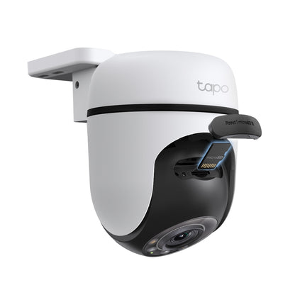 TP-Link Tapo Outdoor Pan/Tilt Security Wi-Fi Camera, White, Black, image 5