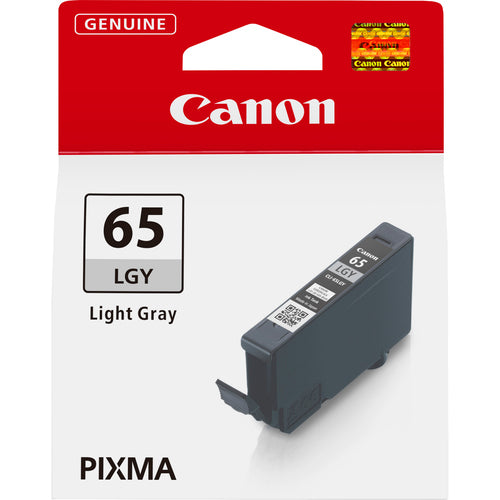Canon CLI-65LGY Genuine Light Grey Ink Cartridge, 695 Pages