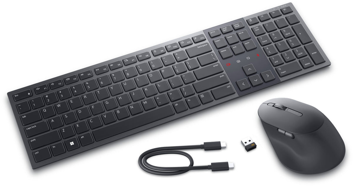 Dell Pro Premium Collaboration Keyboard and Mouse - KM900 - UK (QWERTY), image 2