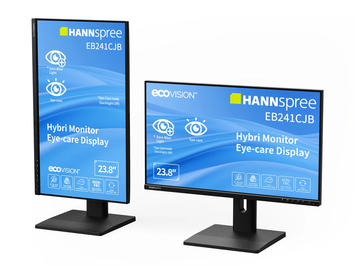 Hannspree Hybri Monitor EB241CJB 23.8" Full HD TN Monitor, image 5