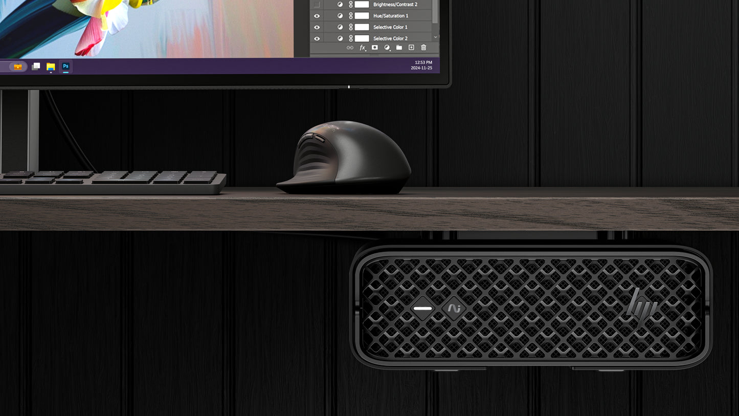 HP Z2 Mini G1i Intel Core Ultra 9 285K 64 GB DDR5-SDRAM 1 TB SSD NVIDIA RTX 2000 Ada Windows 11 Pro Mini PC Workstation AI Workstation, AI PC Black