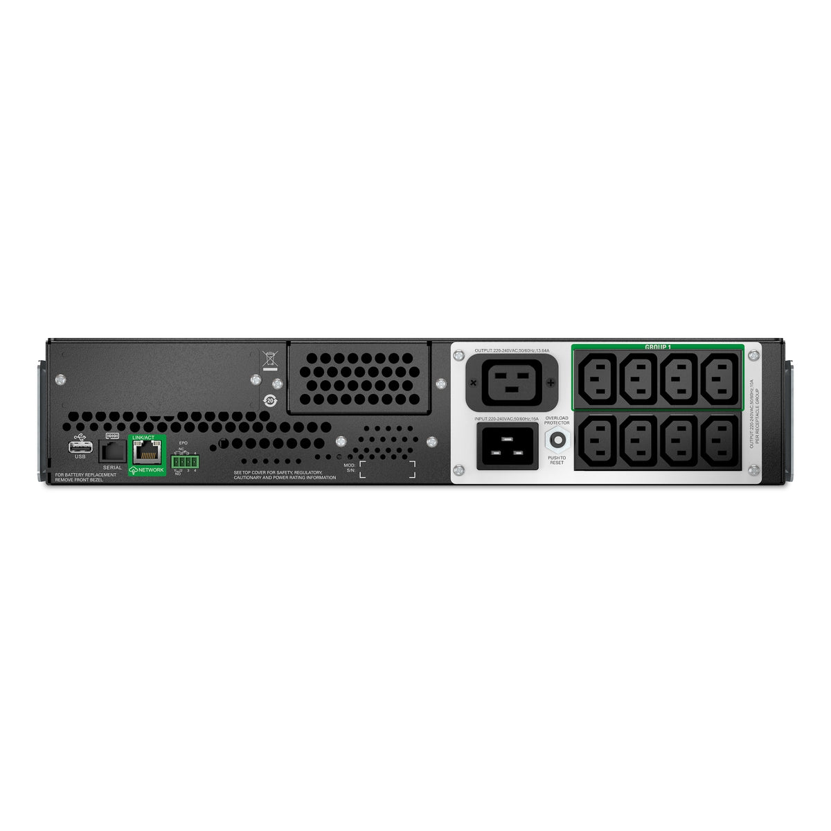 APC Smart-UPS SMTL3000RMI2UC 3000VA/2700W Line-Interactive UPS, 9 Outlets, Rackmount, image 2